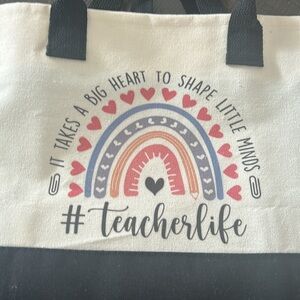 NWOT Teacher tote bag